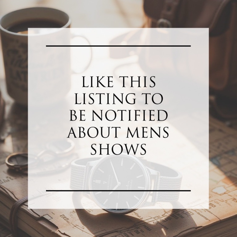 Mens Show Notification
